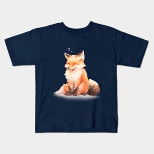 Aww Foxy Kids T-Shirt